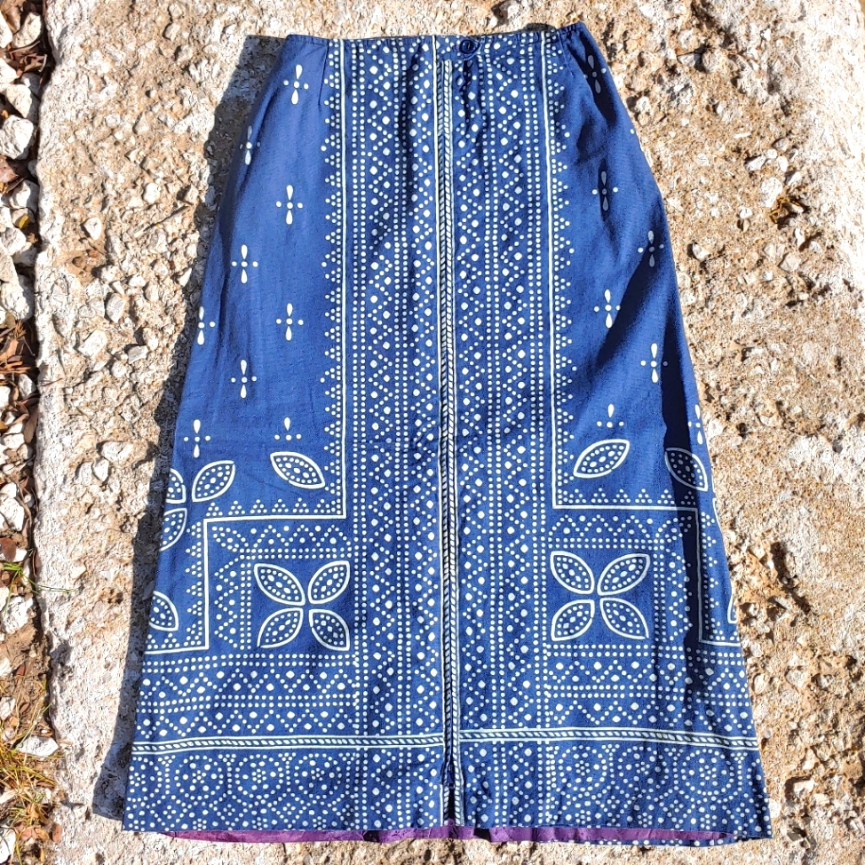 1970s Vintage Maxi Skirt